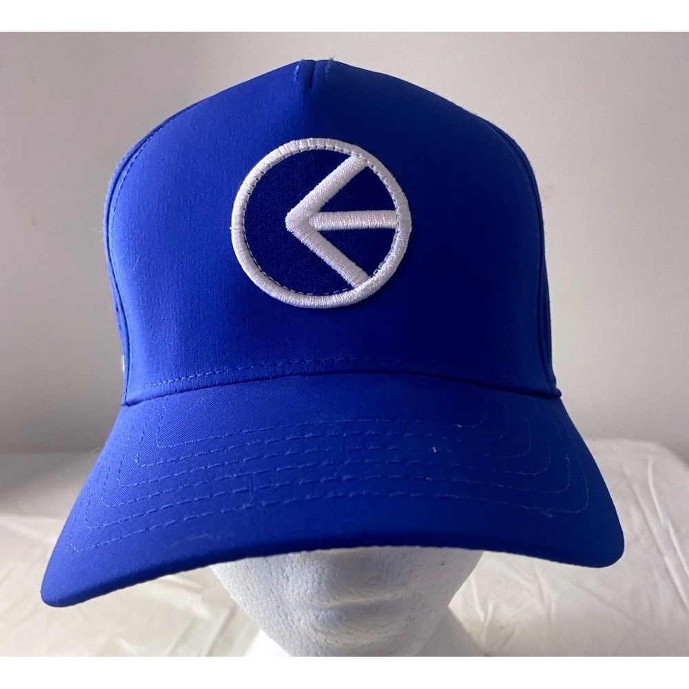Ethika Familie Members Only Royal Blue Perforated Baseball Trucker Hat Cap